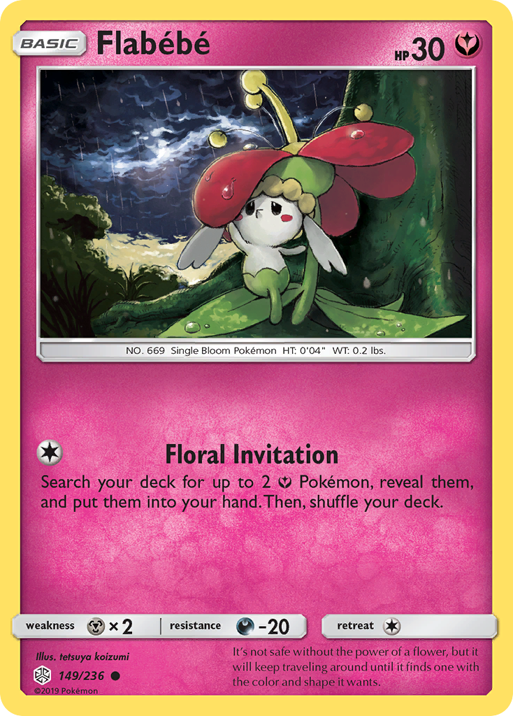 Flabebe (149/236) [Sun & Moon: Cosmic Eclipse] | Chromatic Games