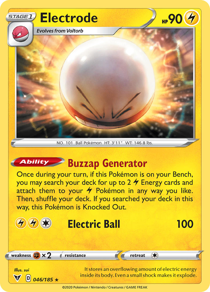 Electrode (046/185) [Sword & Shield: Vivid Voltage] | Chromatic Games