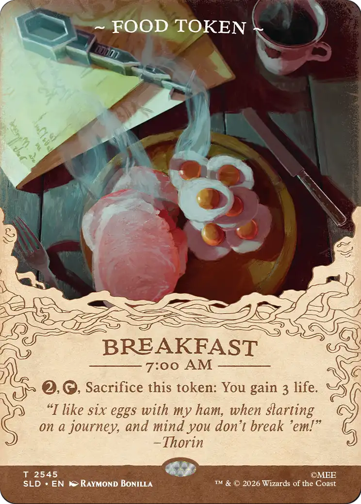 Food Token (2545) [Secret Lair Drop Series] | Chromatic Games