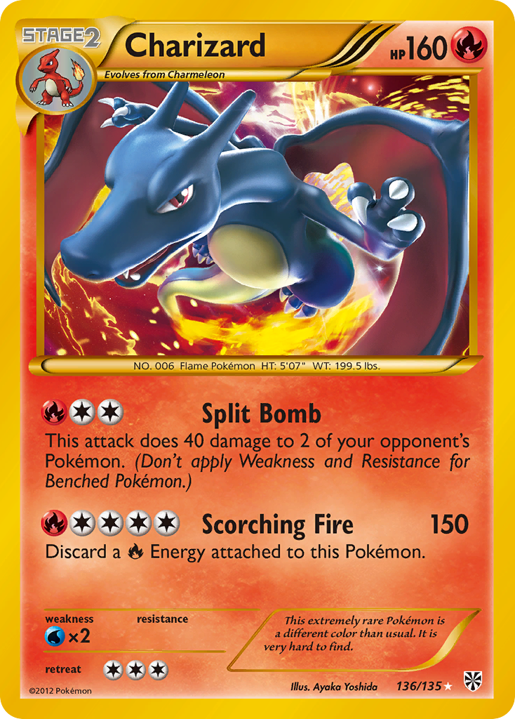 Charizard (136/135) [Black & White: Plasma Storm] | Chromatic Games