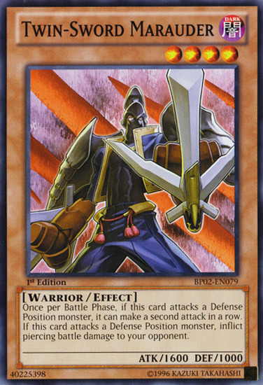 Twin-Sword Marauder [BP02-EN079] Common | Chromatic Games