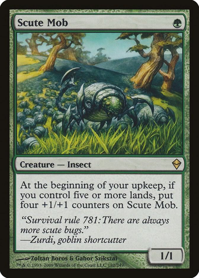 Scute Mob 182/249 (Zendikar)  | Chromatic Games