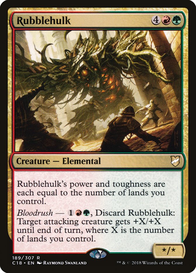 Rubblehulk 189/307 (Commander 2018)  | Chromatic Games