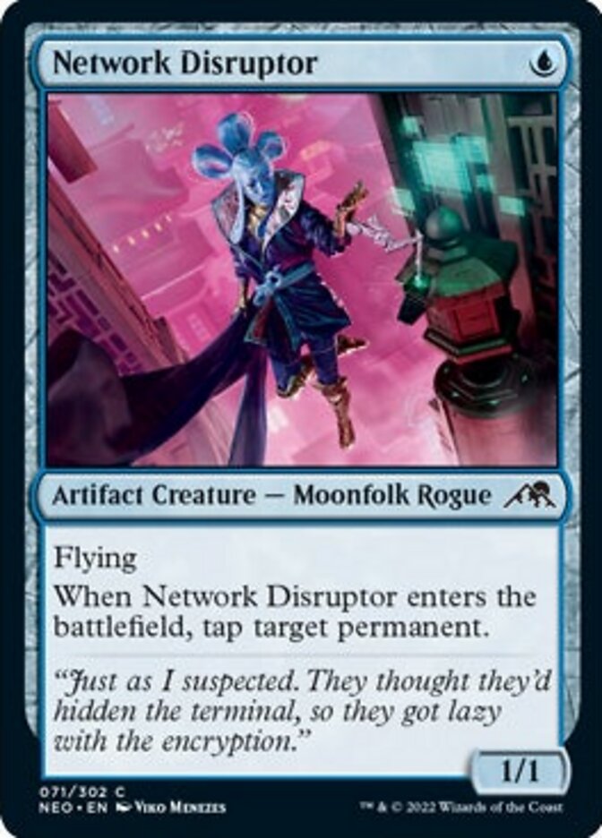 Network Disruptor [Kamigawa: Neon Dynasty] | Chromatic Games