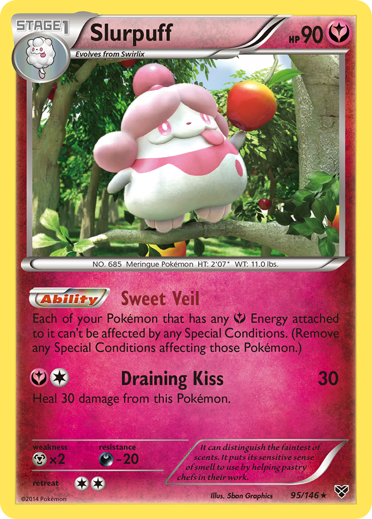 Slurpuff (95/146) [XY: Base Set] | Chromatic Games