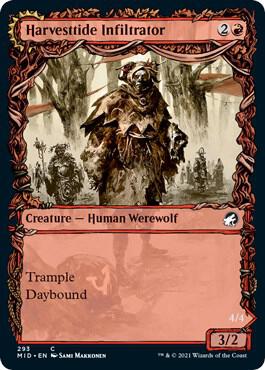 Harvesttide Infiltrator Showcase 293/277 (Innistrad: Midnight Hunt)  | Chromatic Games