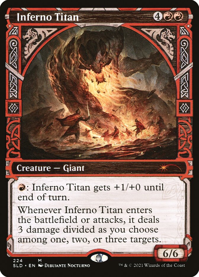 Inferno Titan [Secret Lair Drop Series] | Chromatic Games