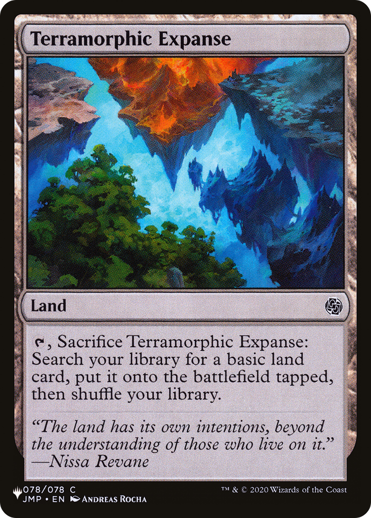 Terramorphic Expanse (JMP) [The List] | Chromatic Games