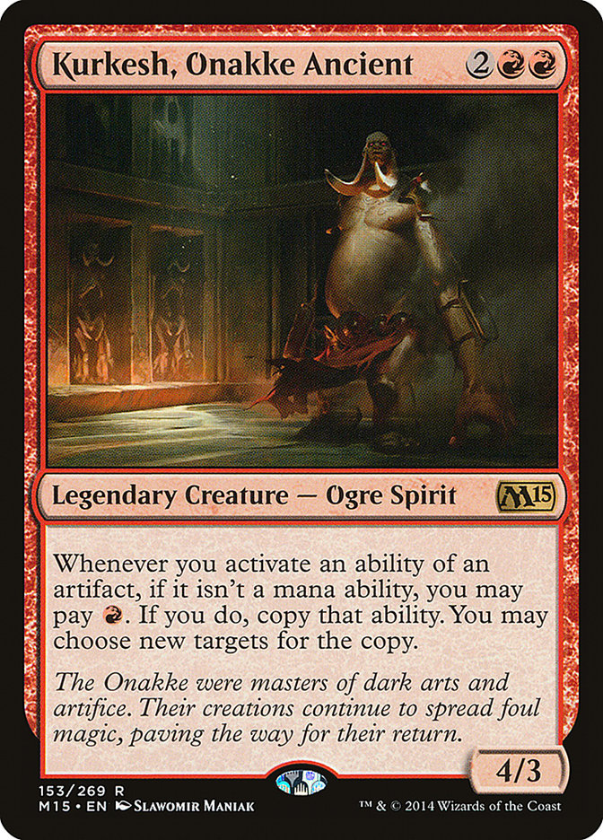 Kurkesh, Onakke Ancient 153/269 (Magic 2015 (M15))  | Chromatic Games
