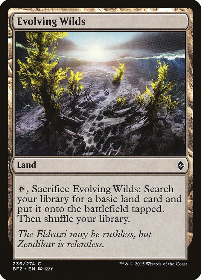 Evolving Wilds 236/274 (Battle for Zendikar)  | Chromatic Games