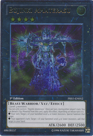 Bujinki Amaterasu [PRIO-EN052] Ultimate Rare | Chromatic Games