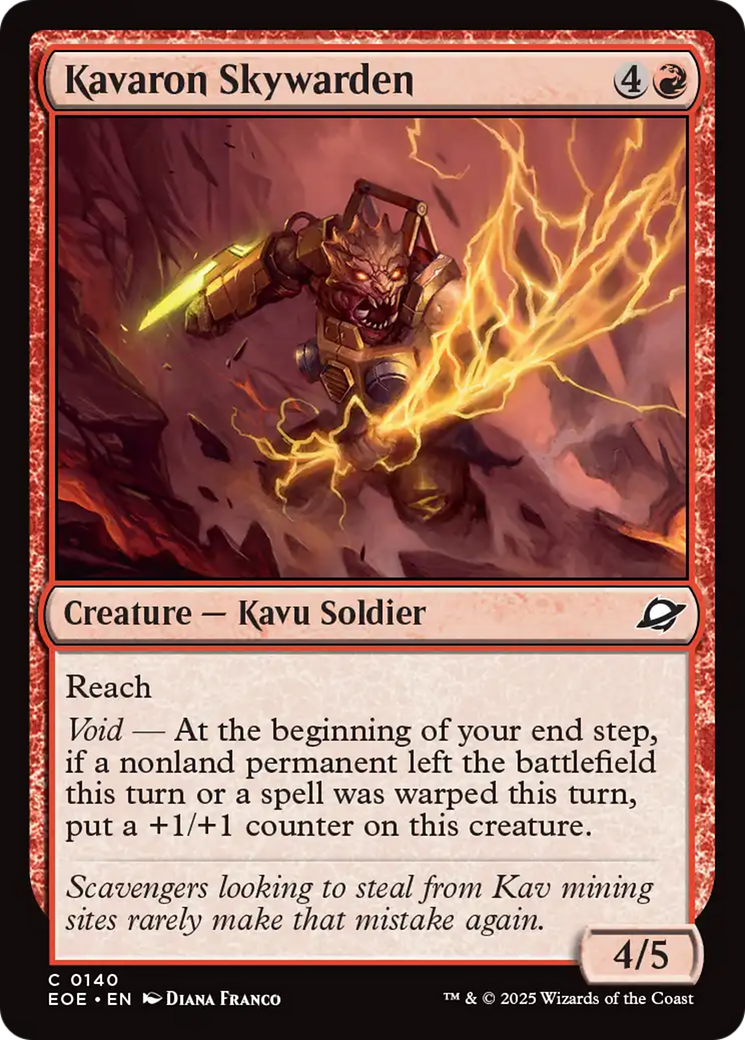 Kavaron Skywarden [Edge of Eternities] | Chromatic Games