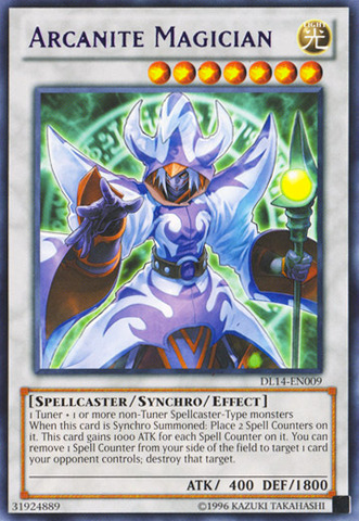 Arcanite Magician (Purple) [DL14-EN009] Rare | Chromatic Games