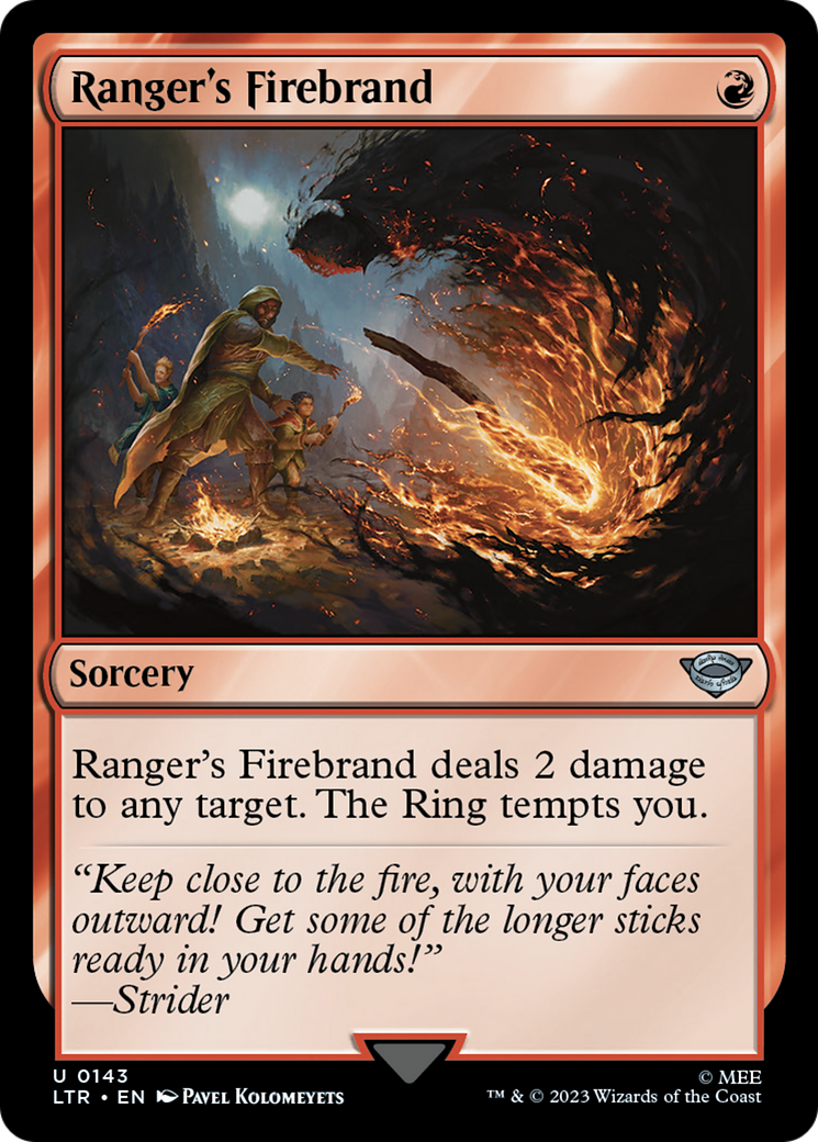 Ranger's Firebrand [The Lord of the Rings: Tales of Middle-Earth] | Chromatic Games