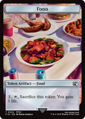 Hero (0005) // Food Double-Sided Token [FINAL FANTASY Tokens] | Chromatic Games