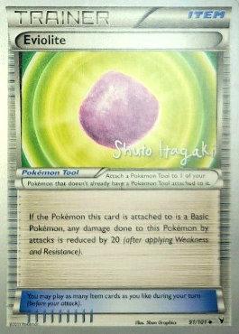 Eviolite (91/101) (Terraki-Mewtwo - Shuto Itagaki) [World Championships 2012] | Chromatic Games