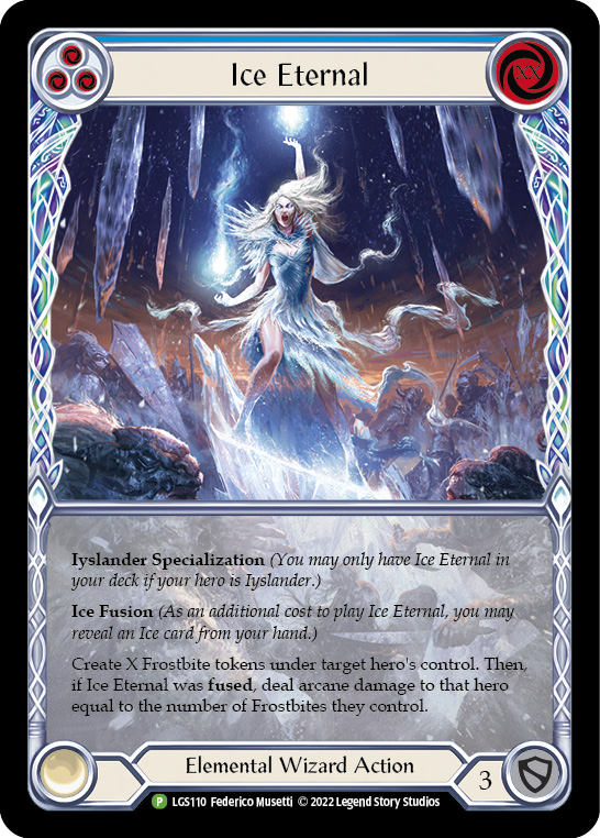 Ice Eternal [LGS110] (Promo)  Rainbow Foil | Chromatic Games