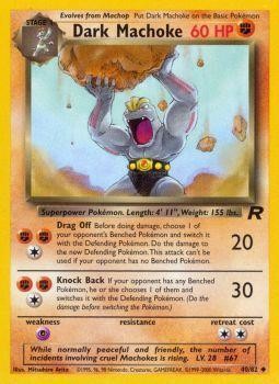 Dark Machoke (40/82) [Team Rocket Unlimited] | Chromatic Games