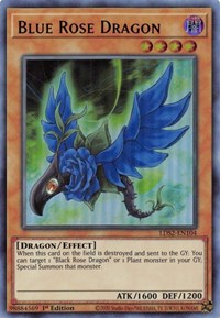Blue Rose Dragon (Purple) [LDS2-EN104] Ultra Rare | Chromatic Games