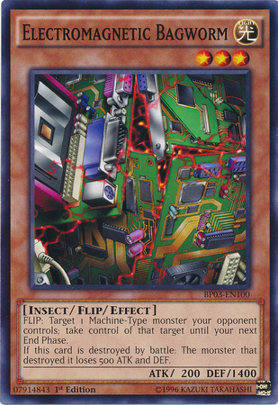 Electromagnetic Bagworm [BP03-EN100] Common | Chromatic Games
