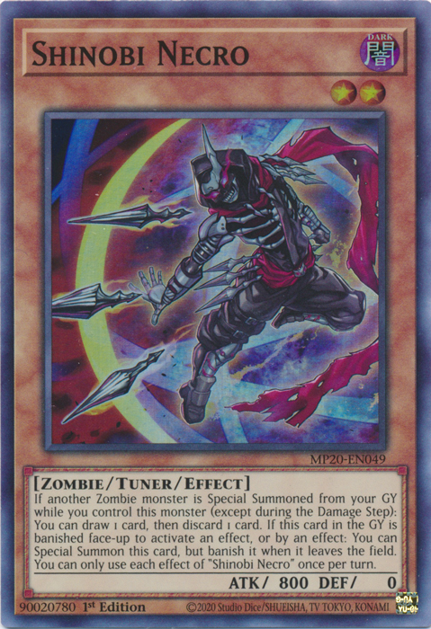 Shinobi Necro [MP20-EN049] Super Rare | Chromatic Games