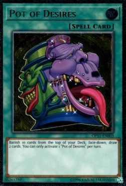 Pot of Desires [OP11-EN003] Ultimate Rare | Chromatic Games
