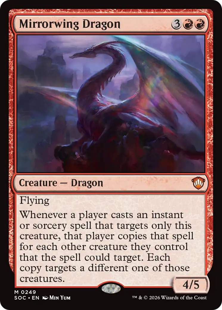 Mirrorwing Dragon [Secrets of Strixhaven Commander] | Chromatic Games