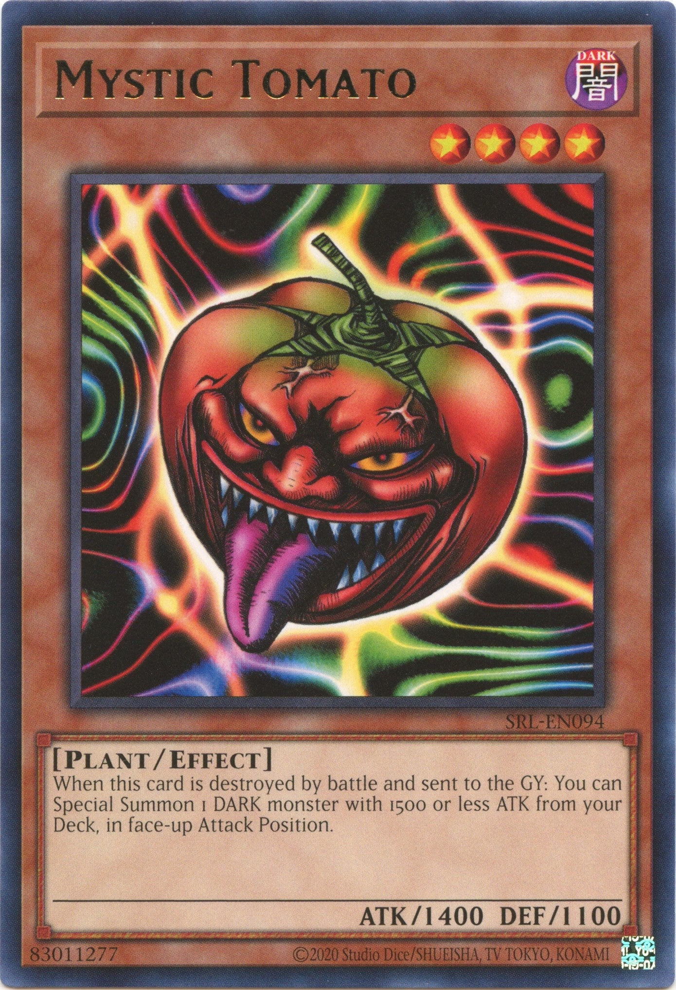 Mystic Tomato (25th Anniversary) [SRL-EN094] Rare | Chromatic Games