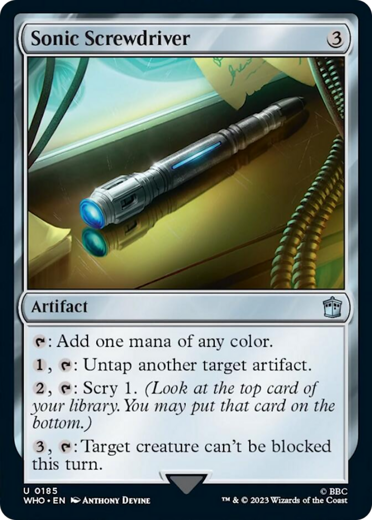 Sonic Screwdriver (0185) [Doctor Who] | Chromatic Games