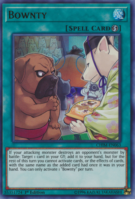 Bownty [CHIM-EN063] Ultra Rare | Chromatic Games
