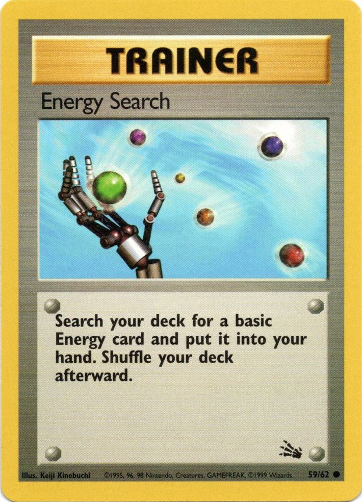 Energy Search (59/62) [Fossil Unlimited] | Chromatic Games