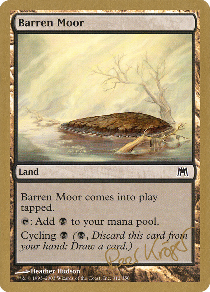 Barren Moor (Peer Kroger) [World Championship Decks 2003] | Chromatic Games