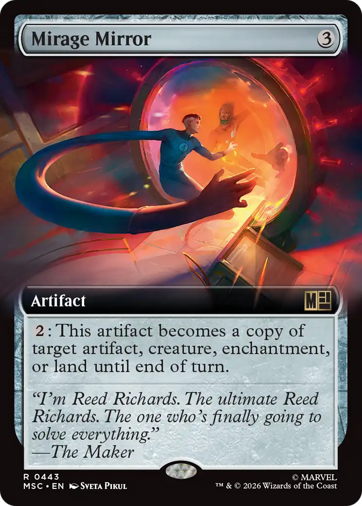 Mirage Mirror (Extended Art) [Marvel Super Heroes Commander] | Chromatic Games