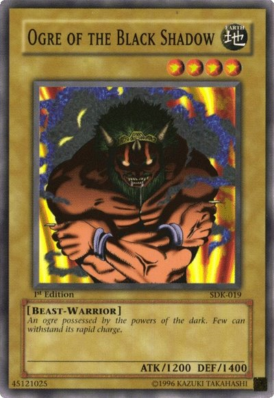Ogre of the Black Shadow [SDK-019] Common | Chromatic Games