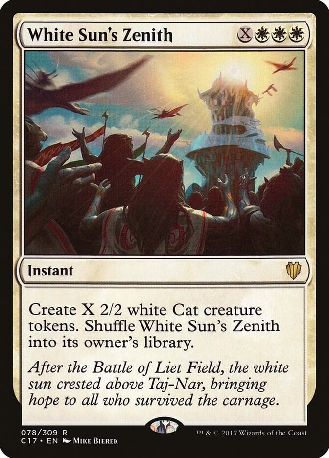 White Sun's Zenith 78/309 (Commander 2017)  | Chromatic Games