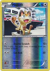 Meowth (80/99) (Mirror Reverse Holo) [Black & White: Next Destinies] | Chromatic Games