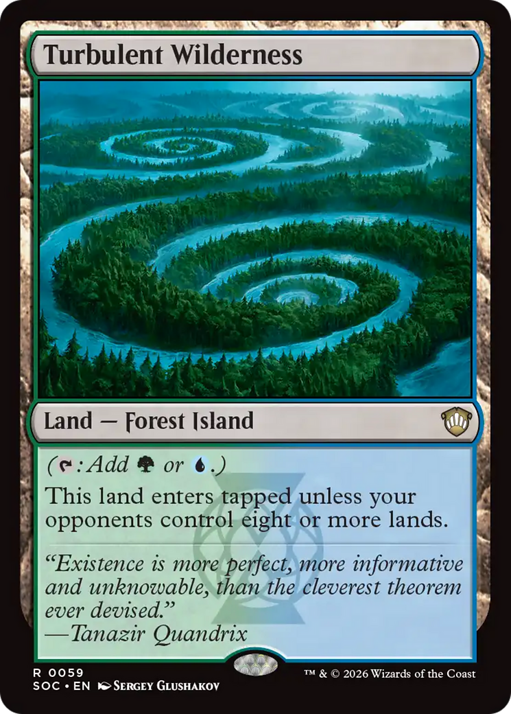 Turbulent Wilderness [Secrets of Strixhaven Commander] | Chromatic Games