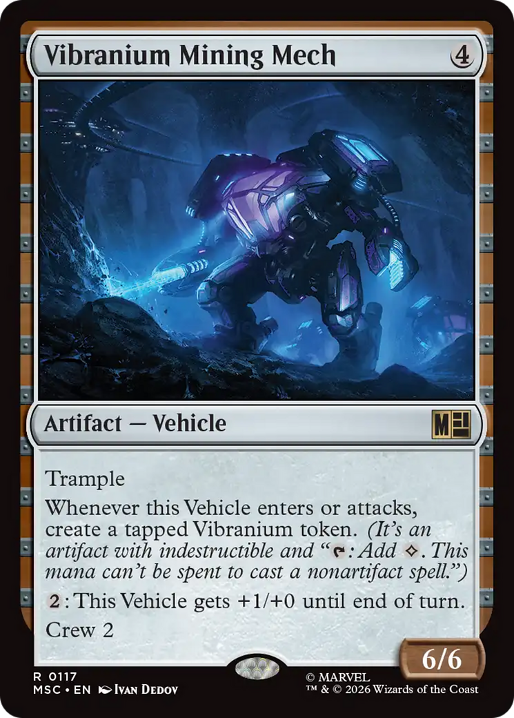 Vibranium Mining Mech [Marvel Super Heroes Commander] | Chromatic Games