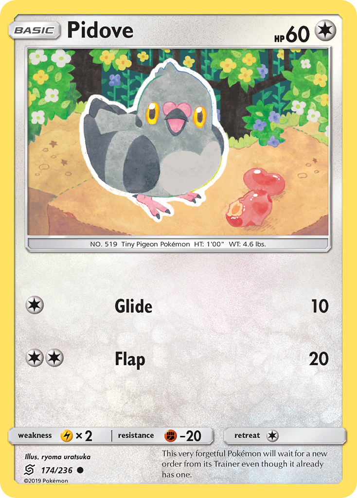 Pidove (174/236) [Sun & Moon: Unified Minds] | Chromatic Games