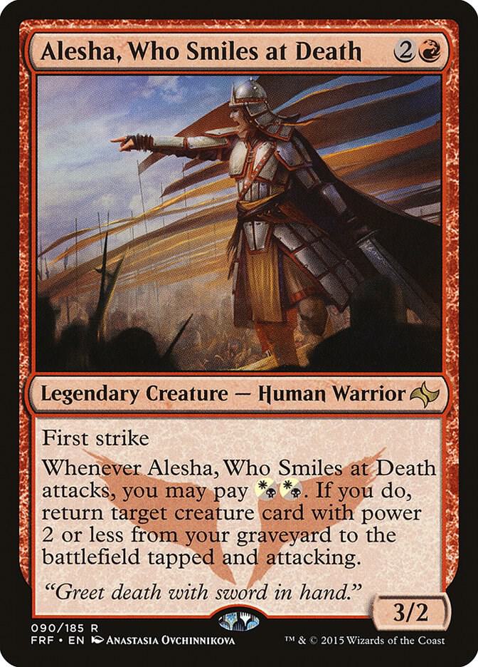 Alesha, Who Smiles at Death 90/185 (Fate Reforged)  | Chromatic Games