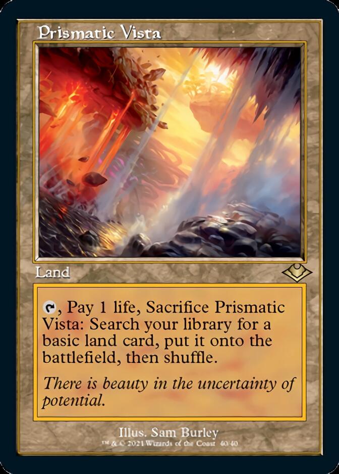 Prismatic Vista (Retro) [Modern Horizons] | Chromatic Games