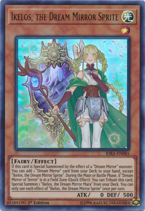 Ikelos, the Dream Mirror Sprite [RIRA-EN085] Ultra Rare | Chromatic Games
