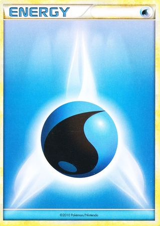 Water Energy (2010 Unnumbered HGSS Style) [League & Championship Cards] | Chromatic Games