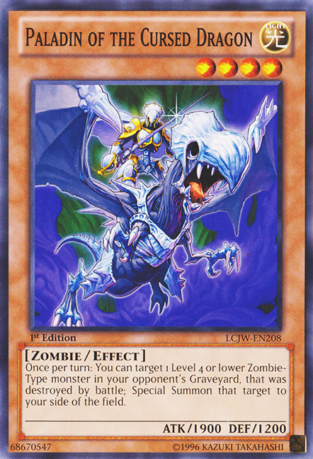 Paladin of the Cursed Dragon [LCJW-EN208] Common | Chromatic Games