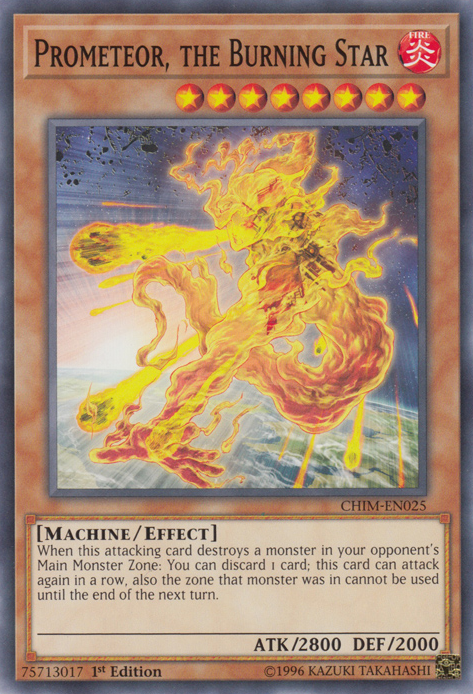 Prometeor, the Burning Star [CHIM-EN025] Common | Chromatic Games