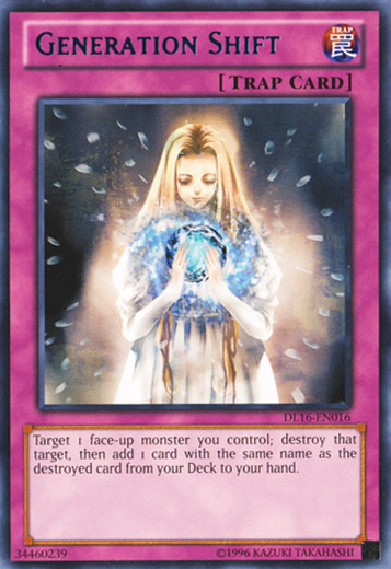 Generation Shift (Blue) [DL16-EN016] Rare | Chromatic Games