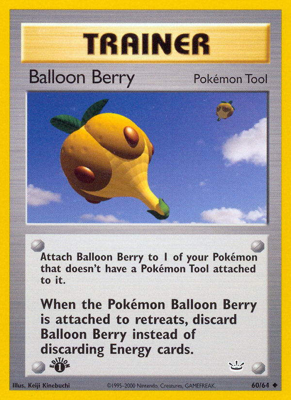 Balloon Berry (60/64) [Neo Revelation 1st Edition] | Chromatic Games