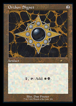 Orzhov Signet (Retro) [Secret Lair Drop Series] | Chromatic Games