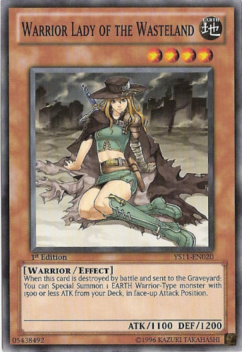 Warrior Lady of the Wasteland [YS11-EN020] Common | Chromatic Games