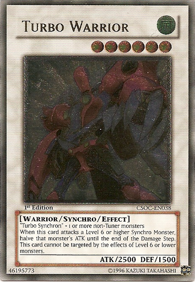 Turbo Warrior (UTR) [CSOC-EN038] Ultimate Rare | Chromatic Games